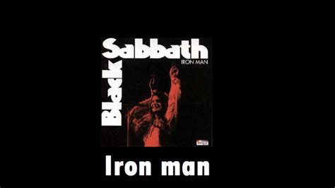 black sabbath song iron man on youtube
